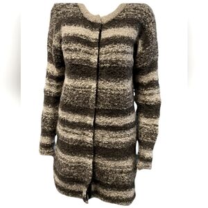 Sundance Boiled Alpaca Wool Cardigan Sweater Size Small